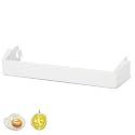 WP2309941 Refrigerator Door Shelf Bar 2309941 Door Shelf Rail, Compatible with whirlpool kenmore Refrigerator, Sturdy Bottom Door Shelf Bar, Replace 1542250 AP6007196 PS11740306 EAP11740306