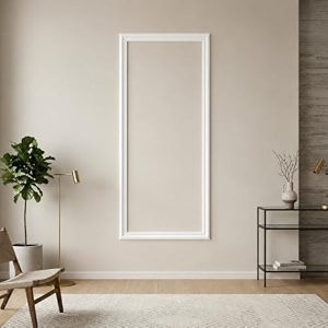 wpc charcoal wall moulding 5x2 ft self adhesive peel amp stick wall trim panel  border strip for living room bedroom tv wall amp interior dcor 1 frame