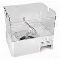 WPW10347093 Removable Ice Bin Compatible with Whirlpool Ice Bucket Replacement, W10347093 Ice Maker Assembly for Whirlpool Refrigerator Ice Bin