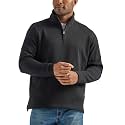 Wrangler Authentics Men's Long Sleeve Fleece Quarter-zip