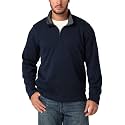 Wrangler Authentics Men's Long Sleeve Fleece Quarter-zip