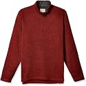 Wrangler Authentics Men's Long Sleeve Fleece Quarter-zip
