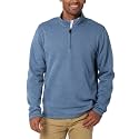 Wrangler Authentics Men's Long Sleeve Fleece Quarter-zip