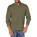 Wrangler Authentics Men's Long Sleeve Fleece Quarter-zip