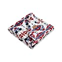 Wrangler - Blanket, Super Soft Plush Bedding, Yellowstone Inspired Throw Blanket for Couch or Bed (Nolan Blue, 50" x 70")