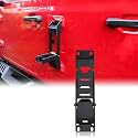 Wrangler Door Hinge Step for Jeep Wrangler 2007-2023 JK JKU JL JLU & Gladiator JT Door Hinge Foot Pegs Roof Step 1 Pack