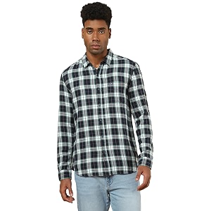 Wrangler Mens Checkered Regular Fit Shirts