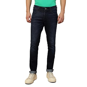 Wrangler Mens Skanders Slim Fit Low-Rise Jeans