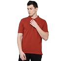 Wrangler Men Brick Red Solid Regular Fit