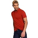 Wrangler Men Brick Red Solid Regular Fit