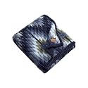 Wrangler - Sherpa Reverse Throw Blanket for Bed or Couch, 50 x 60