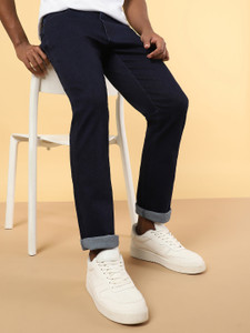 Wrangler Straight Fit Men Blue Jeans