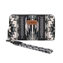 Wrangler Wallet Wristlet Aztec Clutch Long Purse Boho Credit Card Holder Wallet