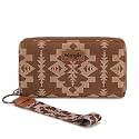 Wrangler Wallet Wristlet Aztec Clutch Long Purse Boho Credit Card Holder Wallet
