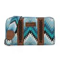 Wrangler Wallet Wristlet Aztec Clutch Long Purse Boho Credit Card Holder Wallet