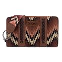 Wrangler Wallet Wristlet Aztec Clutch Long Purse Boho Credit Card Holder Wallet