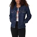 Wrangler Women's Relaxed Fit Memory Maker Jean Jacket