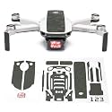 Wrapgrade Skin Sticker Set Compatible with DJI Mini 2 | Accent Color (Army Bumpy CAMO)