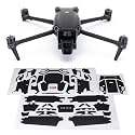 WRAPGRADE Skin Stickers Compatible with DJI Air 3 | Full Wrap (Stealth Black)