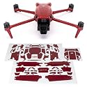 WRAPGRADE Skin Stickers Compatible with DJI Air 3 | Full Wrap (Japan RED)