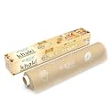 WRAPLUS REDEFINING Food Wrapping Khaki Wrapping Paper I Brown and White I Food Wrapping Paper roll | Roti Wrapping Paper | Perfect for Packing and Serving Food | Roll Wrap for Food (20M Pack of 1)