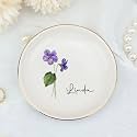 Wrappiness Jewelry Tray Ring Dish for Women Personalized - Aesthetic Ceramic Jewelry Dish Engagement Wedding Decorative - Custom Jewery Tray Birthday Gift for Women Friend Sisiter Coworker