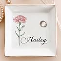Wrappiness Personalized Gifts for Besties, Friends - Personalized Ceramic Dish for Jewelry, Sentimental Gift for Friend, Thoughtful Gift for Loved Ones