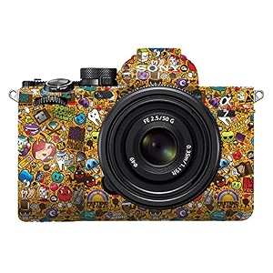premium dslr camera scratchproof protective skin for sony a7 iv - no residue removal bubble free scratch resistant stretchable hd quality printed - hdcs-sonya74 hdcs-sonya74-002
