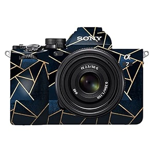 premium dslr camera scratchproof protective vinyl skin for sony a7 iv - no residue removal bubble free scratch resistant stretchable hd quality printed - hdcs-sonya74 hdcs-sonya74-005