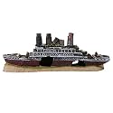 Wreck Ornaments, Fish Tank Decoration, Titanic Lost Wrecked Boat Ship Aquarium Decoration Ornament