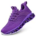 Wrezatro Women's Slip on Walking Running Shoes Blade Tennis Casual Fashion Sneakers Comfort Non Slip Work Sport Athletic Trainer