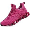 Wrezatro Women's Slip on Walking Running Shoes Blade Tennis Casual Fashion Sneakers Comfort Non Slip Work Sport Athletic Trainer