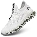 Wrezatro Women's Slip on Walking Running Shoes Blade Tennis Casual Fashion Sneakers Comfort Non Slip Work Sport Athletic Trainer