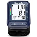 Wrist Blood Pressure Monitor, 2x60 Memory, 5.3-8.5 in Cuff, Blue
