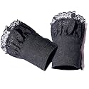 Wrist Cuffs for Women Ladies Teens, Detachable Hand Sleeves for Sweater Blouse Coat