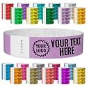 WristCo Berry Custom Imprint Wristbands - 3,000 Tyvek - Select Qty