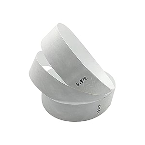 tyvek paper wristband variation pack of 200 and 500 on amazon refer image and colors white pack of 200