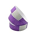 Tyvek Paper Wristband Variation Pack of 200 and 500 on Amazon Refer Image and Colors (Purple, Pack of 200)