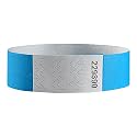 Tyvek Paper Wristband Variation Pack of 200 and 500 on Amazon Refer Image and Colors (Blue, Pack of 500)