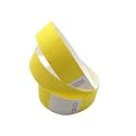 Tyvek Paper Wristband Variation Pack of 200 and 500 on Amazon Refer Image and Colors (Yellow, Pack of 200)