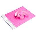 Tyvek Paper Wristband Variation Pack of 200 and 500 on Amazon Refer Image and Colors (Pink, Pack of 200)