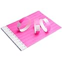 Tyvek Paper Wristband Variation Pack of 200 and 500 on Amazon Refer Image and Colors (Pink, Pack of 500)
