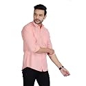 Man Slim Fit Cotton Casual Shirt