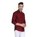 Man Slim Fit Cotton Casual Shirt