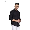 Man Slim Fit Cotton Casual Shirt