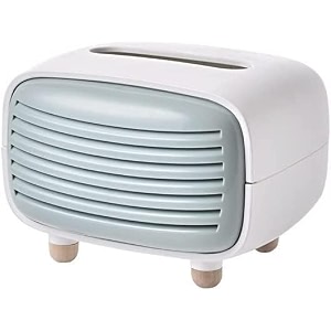 radio type tissue box tissue container tissue holder pumping paper box living room home decor living room bedroom dining table office coffee table restaurant tissue box green