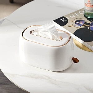 tissue box cover napkin holder decorative napkin storage organizer paper towel dispenser container for bathroom car office desk home decor bedroom restaurant white