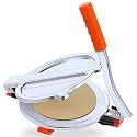 Stainless Steel Puri Maker Press Machine for Home and Kitchen for Making papad khakhra poori and Many More Manual Hand Press with Handle (Pack of 1)