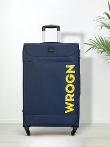 wrogn aspire check-in suitcase 4 wheels - 30 inch