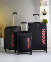 WROGN Aspire Set-3(22 Inch+26 Inch+ 30 Inch) Cabin & Check-in Set 4 Wheels - 30 inch